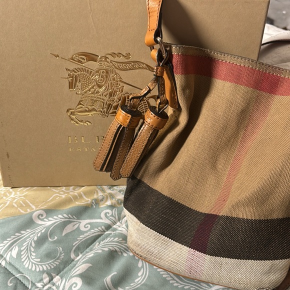 Authentic Burberry Sling with Tassle. - Picture 6 of 6